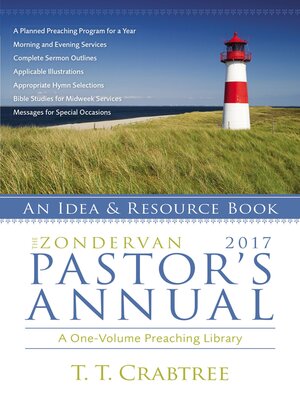 cover image of The Zondervan 2017 Pastor's Annual